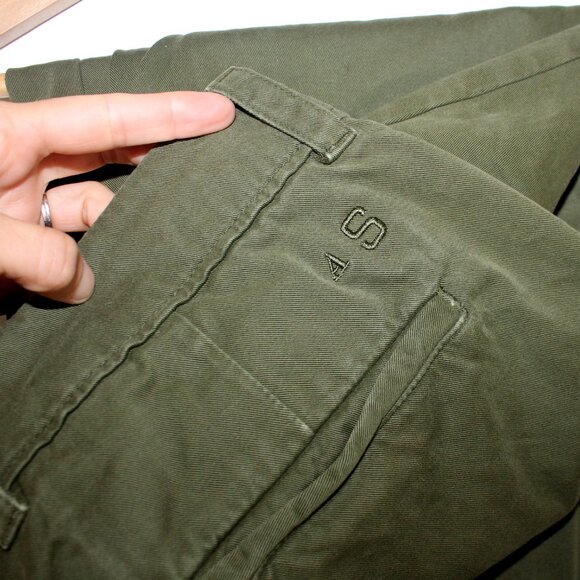 Acne Studios Forest Green Chino Trousers - Picture 3 of 5
